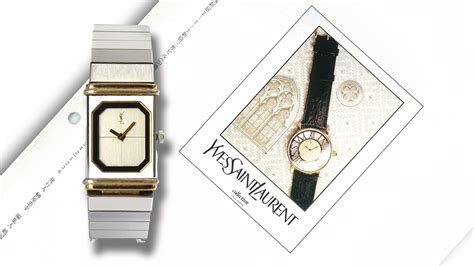 Yves Saint Laurent's Licensing Agreement With Japanese Watch 